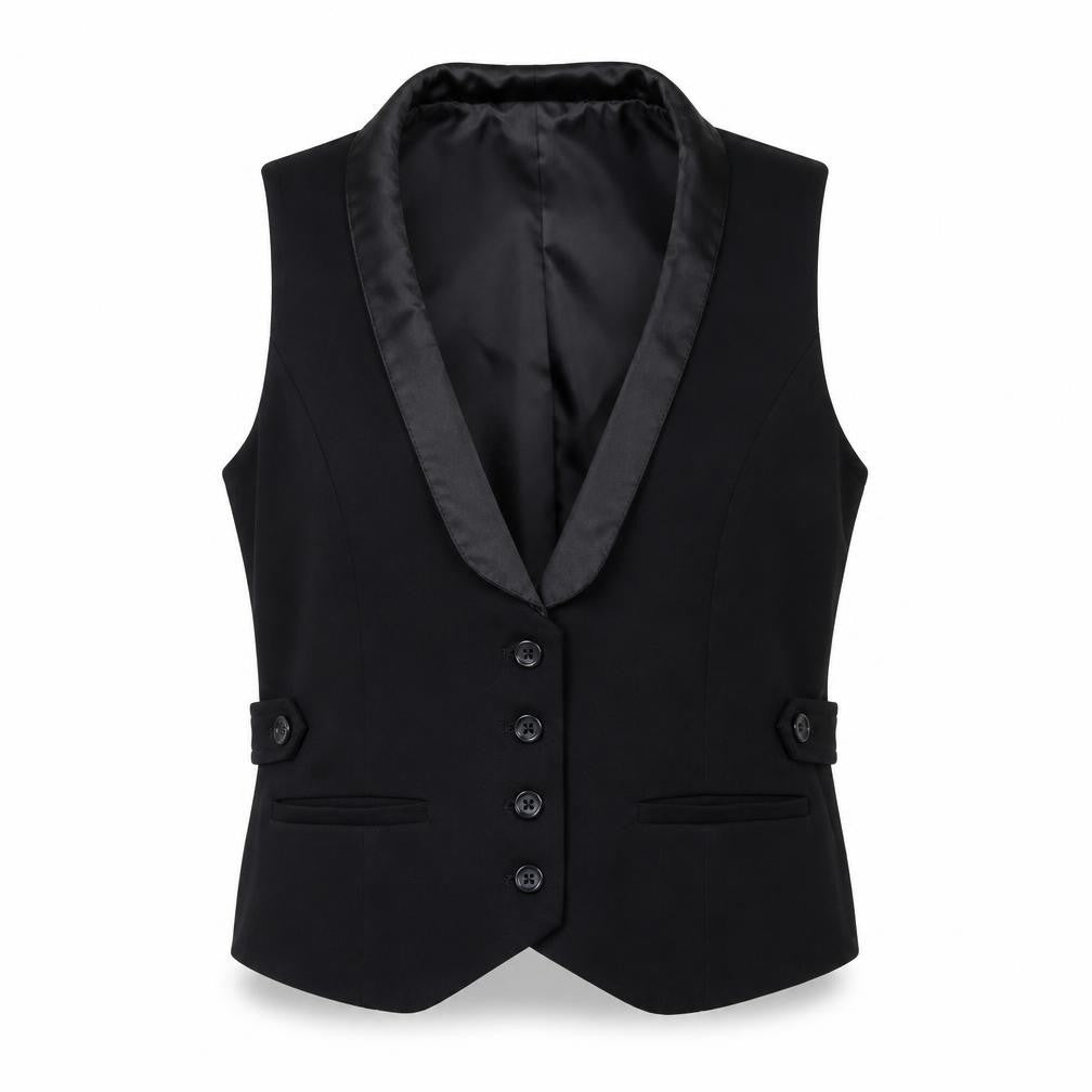 Front view of Gap men’s black jacket suit jacket, size M