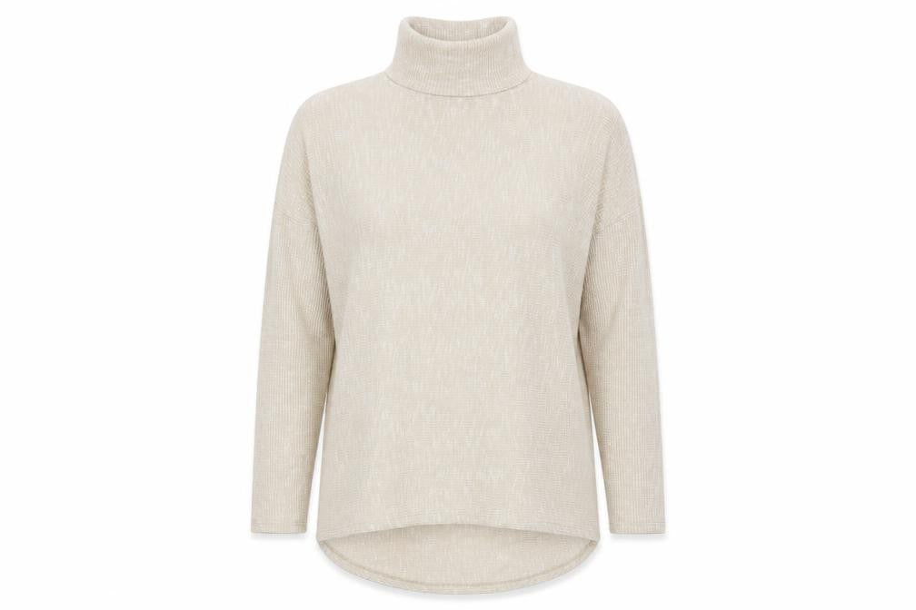 Front view of Primark women’s beige jumper, size L