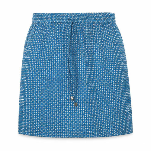 Atterley road Womens Blue Geometric  A-Line Skirt Size 8