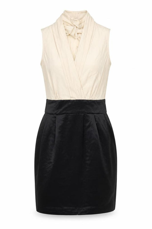 Front view of Primark women’s beige a-line, size UK 10