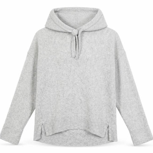 H&M Womens Grey   Pullover Hoodie Size XS