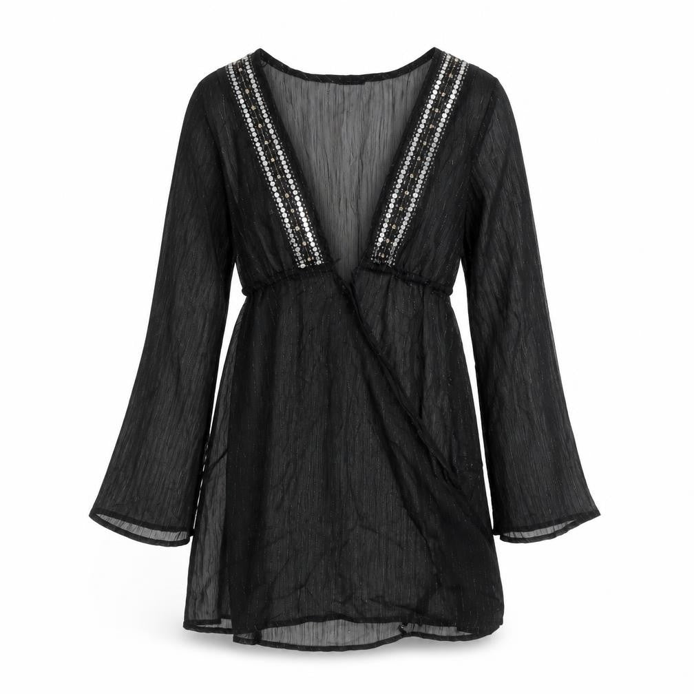 Front view of George women’s black shift, size S