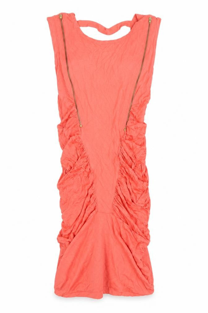 Front view of Only women’s pink bodycon, size S