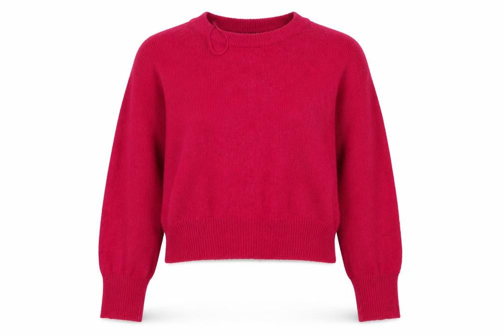 Front view of New Look women’s pink jumper, size S