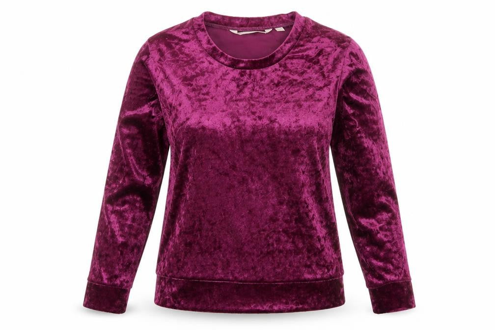 Front view of Forever Dreaming women’s pink solid top pyjama top, size S