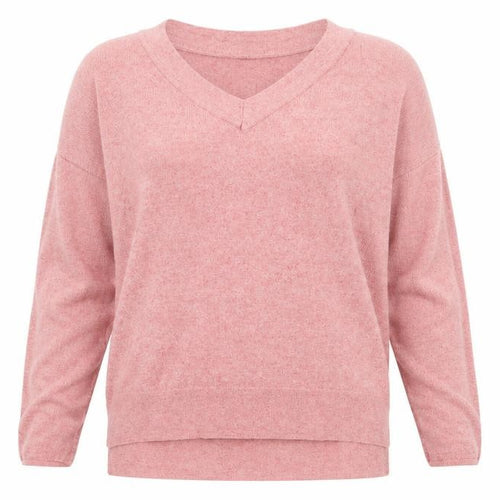 Monsoon Womens Pink  Knit Pullover Jumper Size S