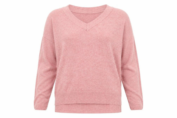 Monsoon Womens Pink  Knit Pullover Jumper Size S