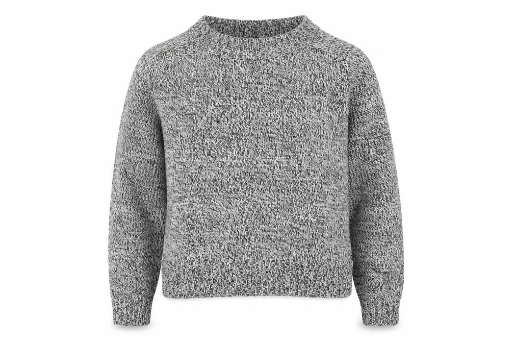 Front view of Divided women’s grey knit jumper, size S