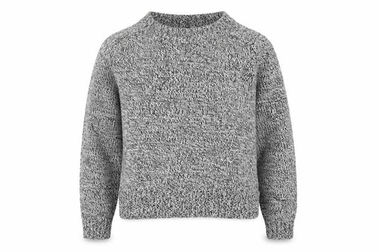 Front view of Divided women’s grey knit jumper, size S