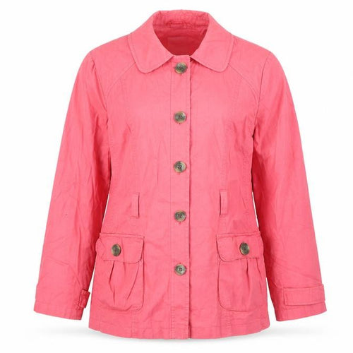 Casual Collection Womens Pink   Overcoat Coat Size 16