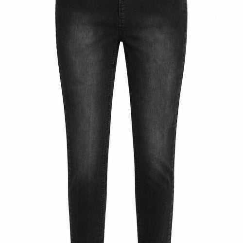 R Edition Womens Black  Denim Jegging Jeans Size 10 L30 in