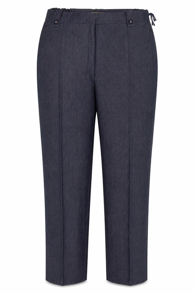 Les Essentiels Womens Blue   Trousers  Size 18 L27 in