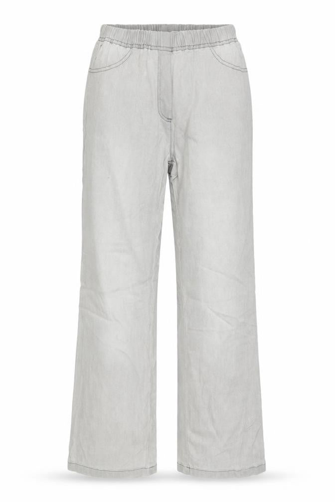 Cotton Traders Womens Grey  Denim Straight Jeans Size 10 L26 in