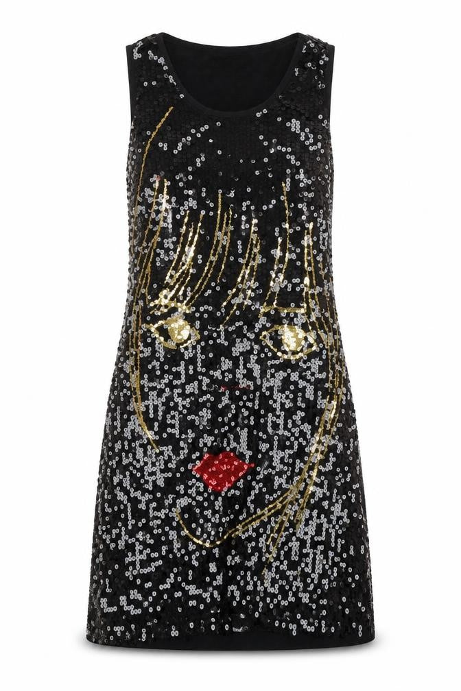 Hoowen Womens Black   Tank Dress  Size 10