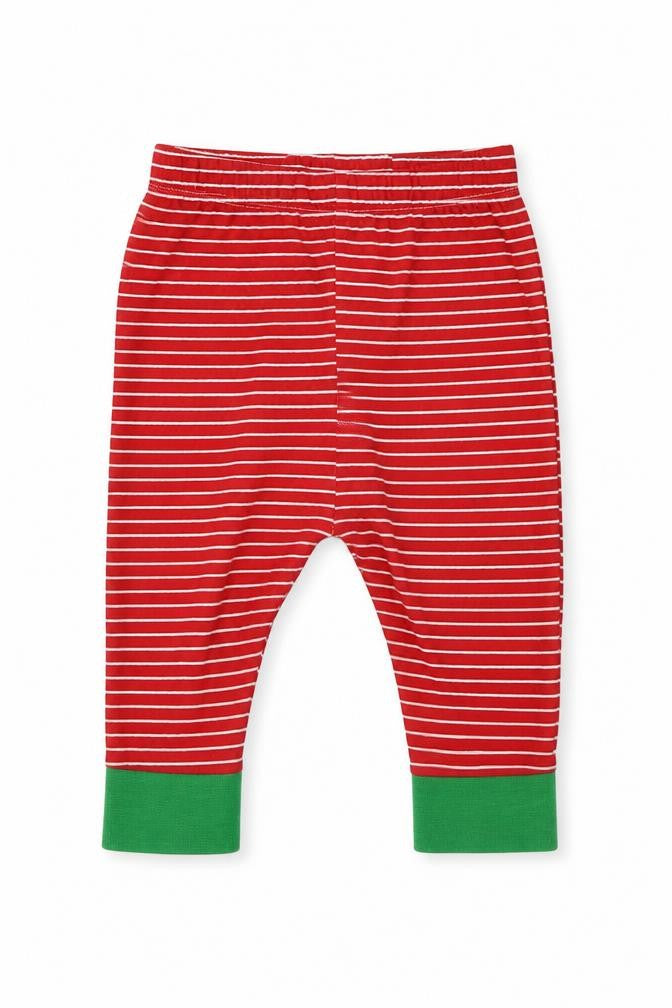 Peacocks  Boys Red Striped  Sweatpants Trousers Size 3-6 Months