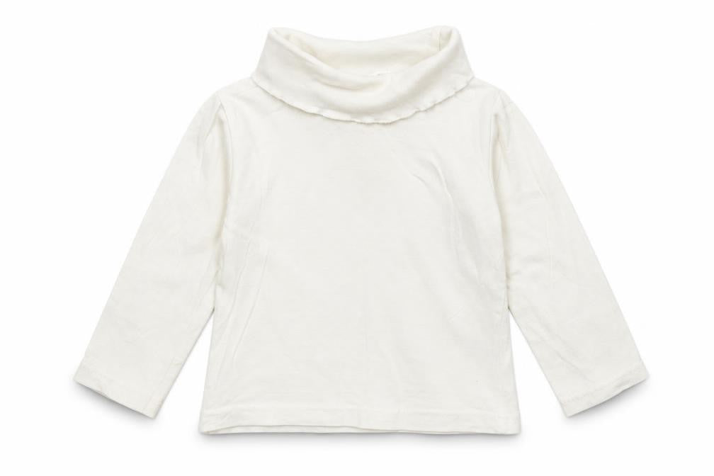 Front view of E-vie Angel Baby White Basic T-Shirt, size 18-24, Months
