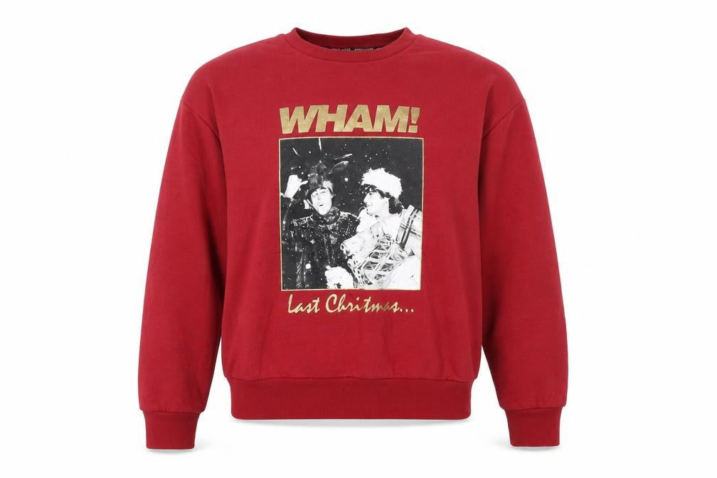 Front view of Primark women’s red jumper size 2xs