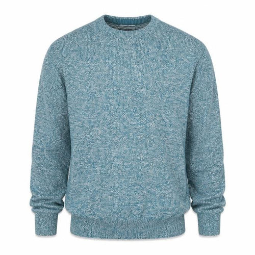 Atlantic Bay Mens Blue   Pullover Jumper Size M