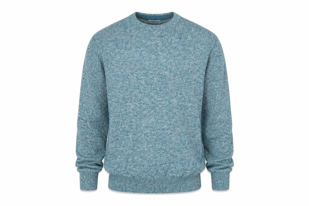 Atlantic Bay Mens Blue   Pullover Jumper Size M