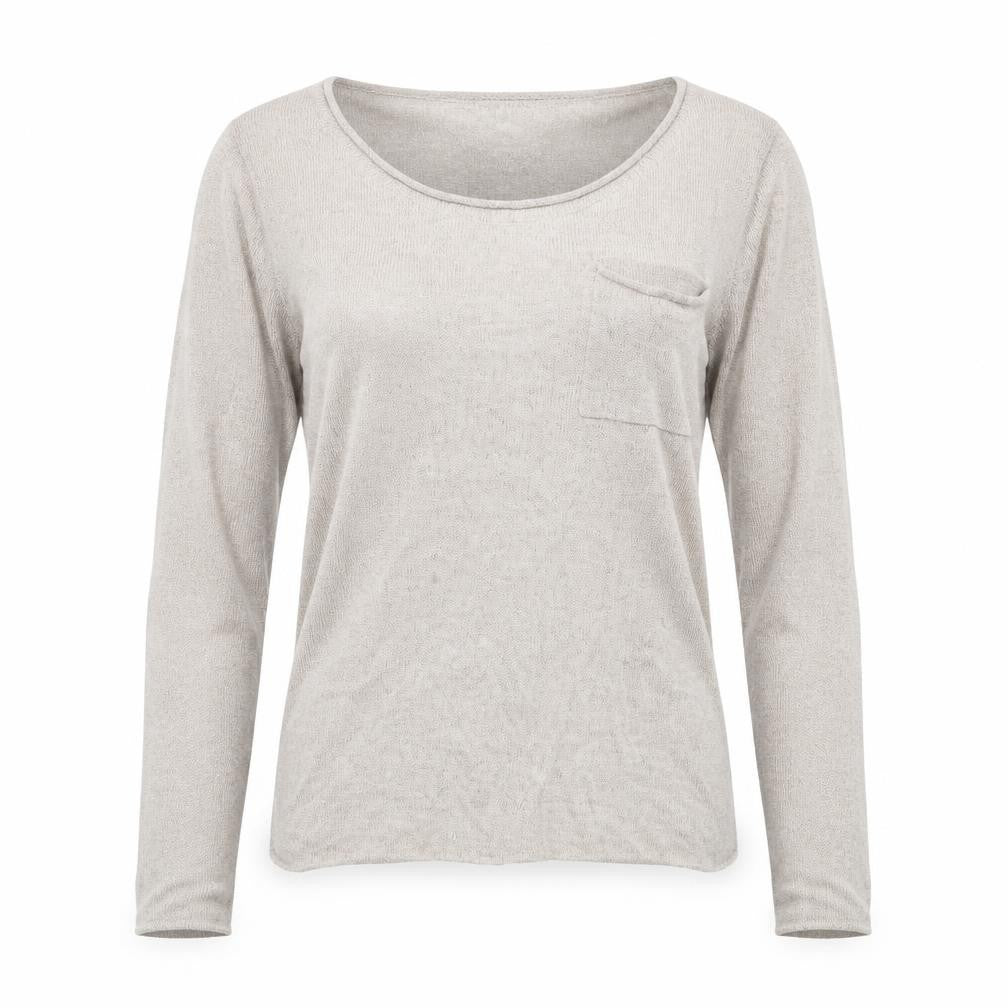 Front view of Great Plains women’s beige jumper, size S