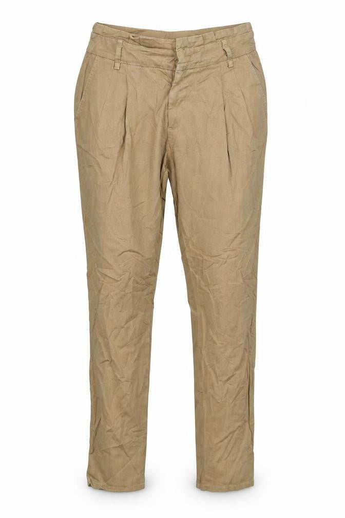 Stradivarius Womens Brown   Chino Trousers Size 8 L24 in