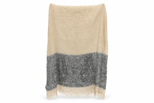 Front view of Preworn women’s multicoloured shawl/wrap