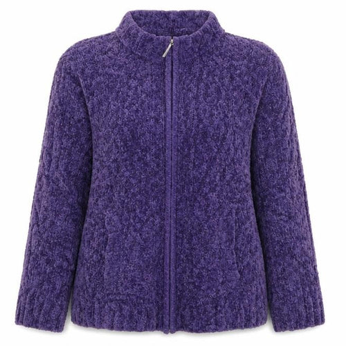BM collection Womens Purple   Jacket Coatigan Size M