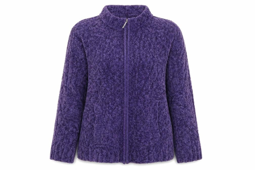 BM collection Womens Purple   Jacket Coatigan Size M