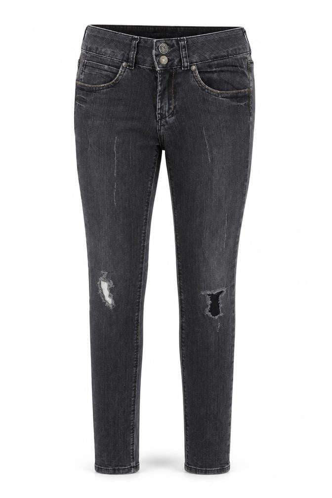 BSK Womens Black  Denim Skinny Jeans Size 8 L33 in