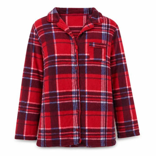Preworn Womens Red Plaid   Nightshirt Size 14