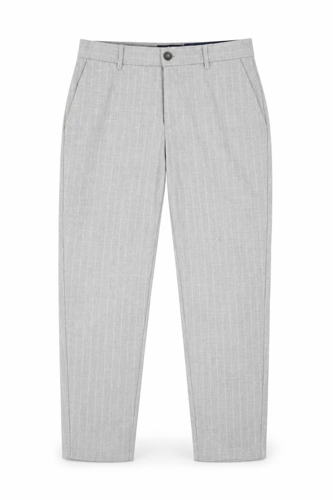 Berkshka Womens Grey Striped  Capri Trousers Size 38 L26 in