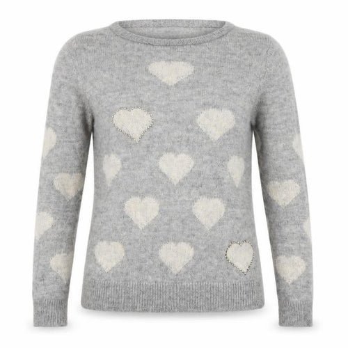 Dorothy Perkins Womens Grey  Knit Pullover Jumper Size 12
