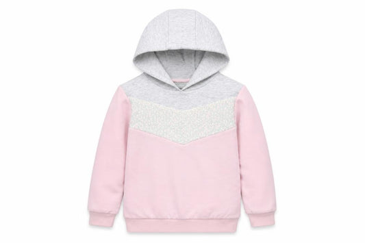 I Love Girlswear Girls Pink   Pullover Hoodie Size 8 Years  - Sequin detail