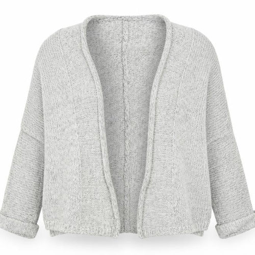 New Look Womens Grey   Cardigan Jumper Size M  -