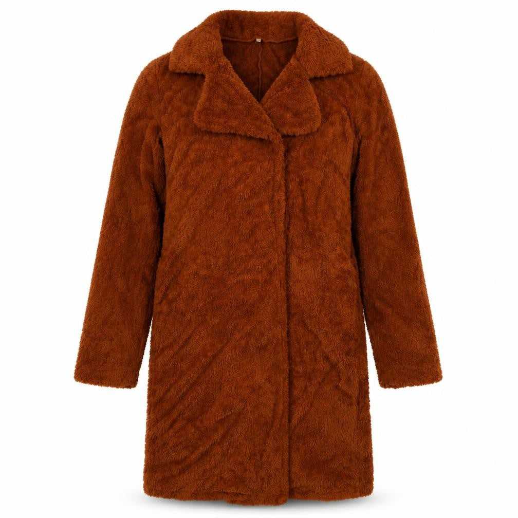 GYK Womens Brown   Overcoat Coat Size S