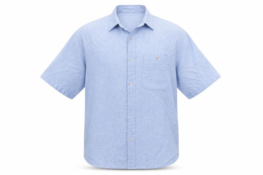 Casual Club Mens Blue    Button-Up Size S