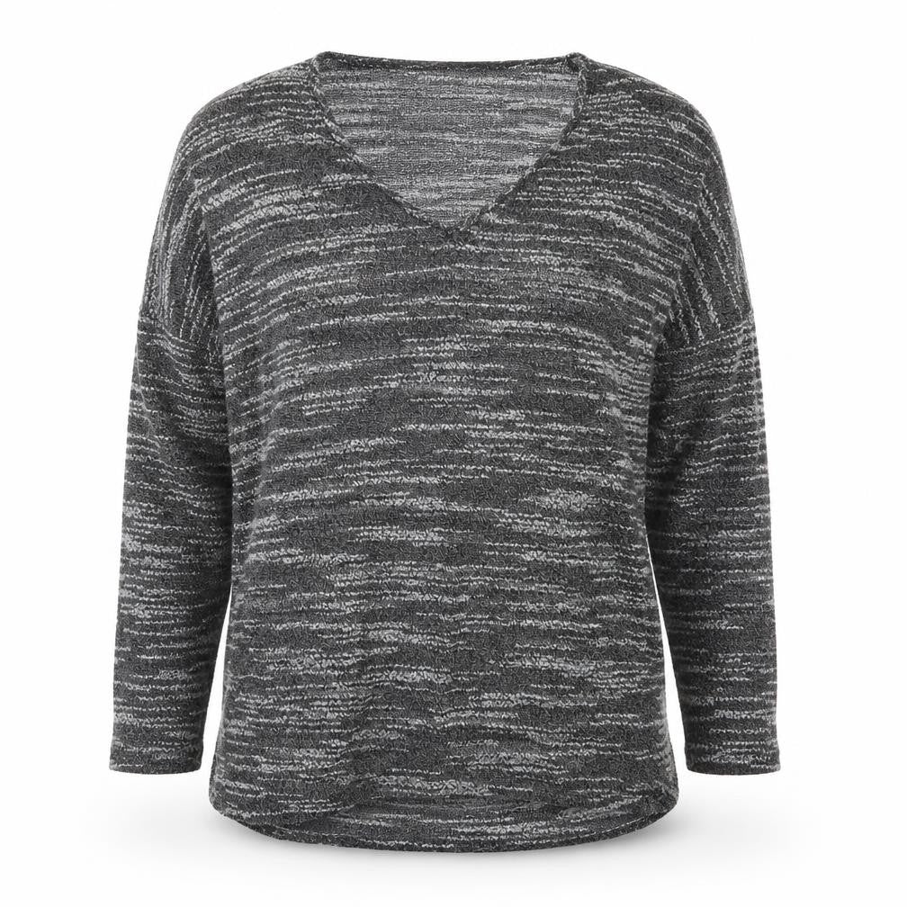 Front view of metalicus women’s grey jumper one size