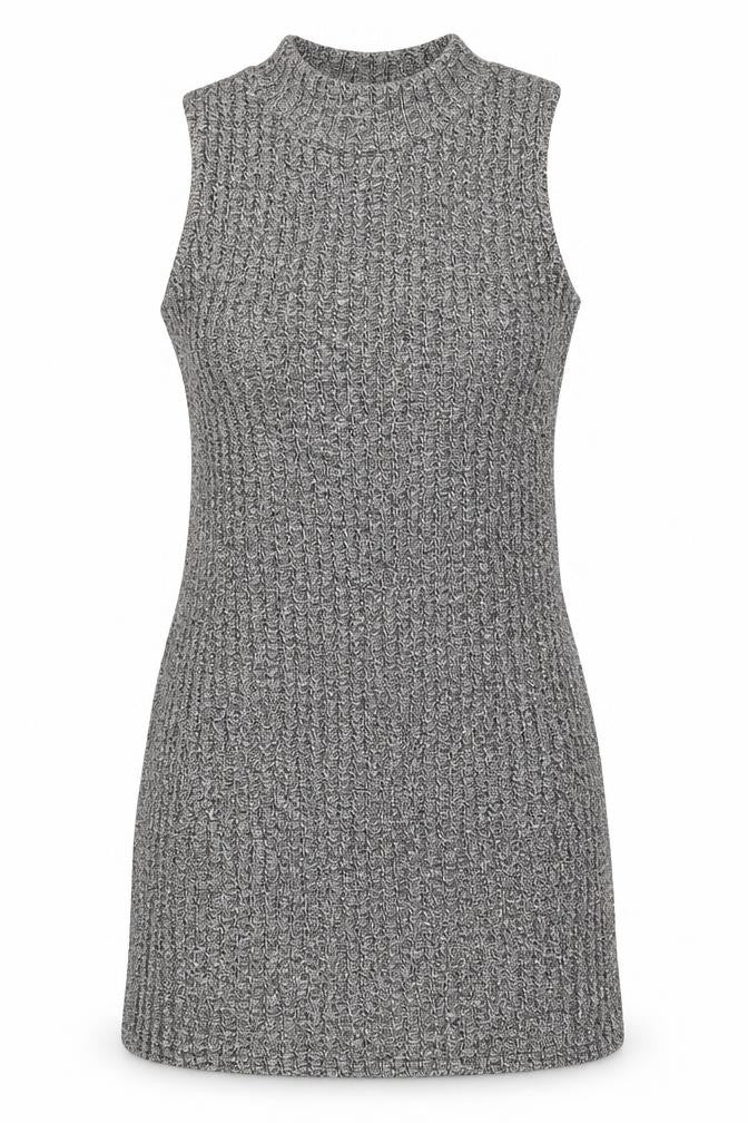Apricot Womens Grey   Vest Jumper Size S