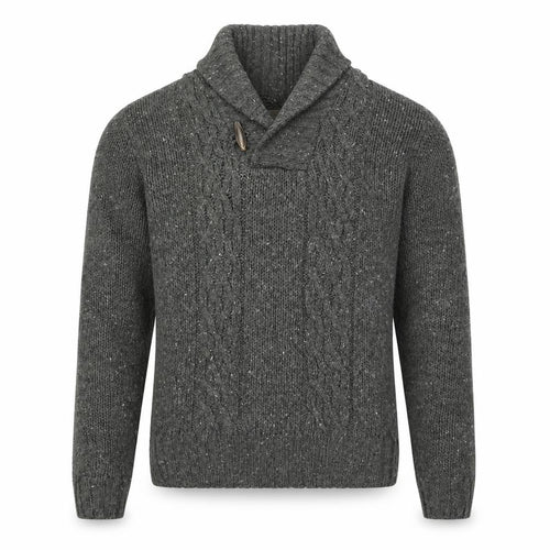 Officers Club Mens Grey  Knit Pullover Jumper Size S