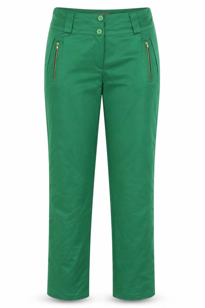 Miss Womens Green   Dress Pants Trousers Size 30 in L28 in
