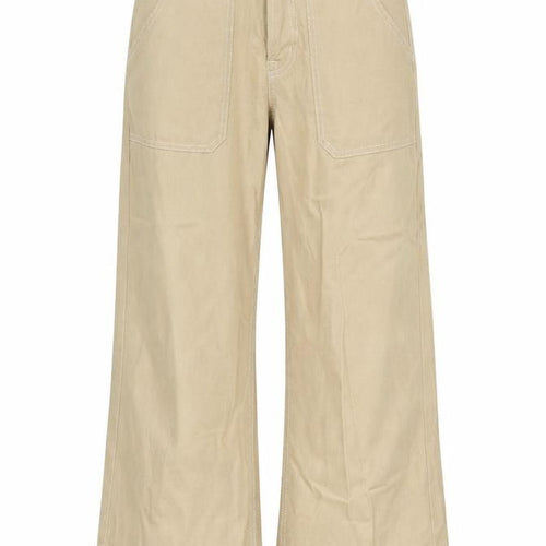 Denim & Co  Womens Beige  Denim Trousers  Size 10 L24 in
