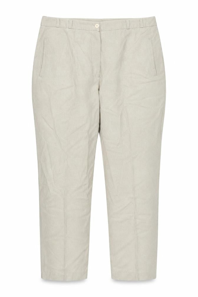 Janique Womens Beige   Chino Trousers Size 14 L26 in