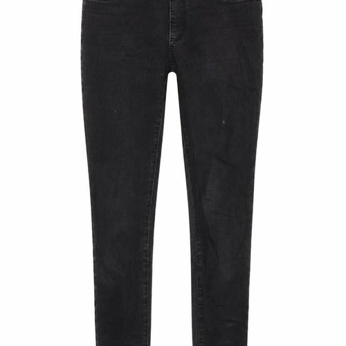 Denim & Co. Womens Black  Denim Jegging Jeans Size 10 L27 in