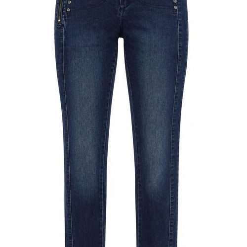 MAPF Womens Blue  Denim Skinny Jeans Size 26 in L29 in