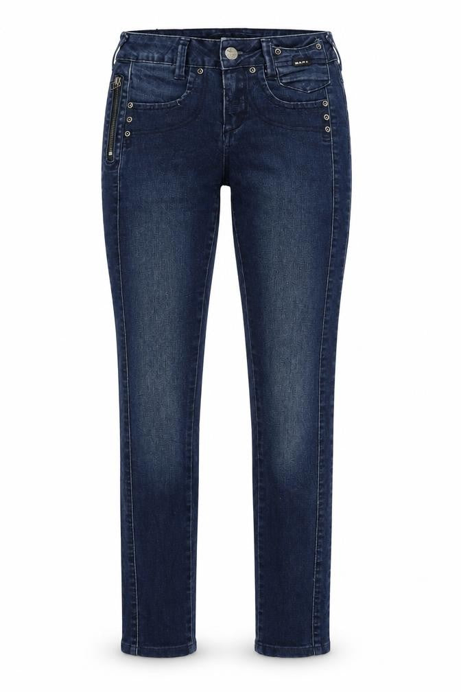 MAPF Womens Blue  Denim Skinny Jeans Size 26 in L29 in