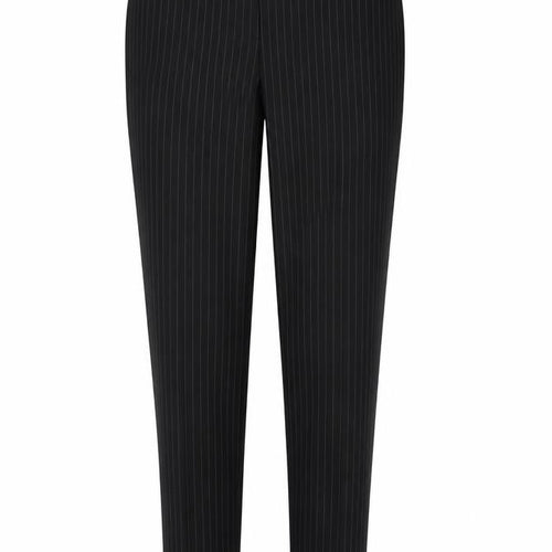 George Womens Black Striped  Trousers  Size 30 in L28 in