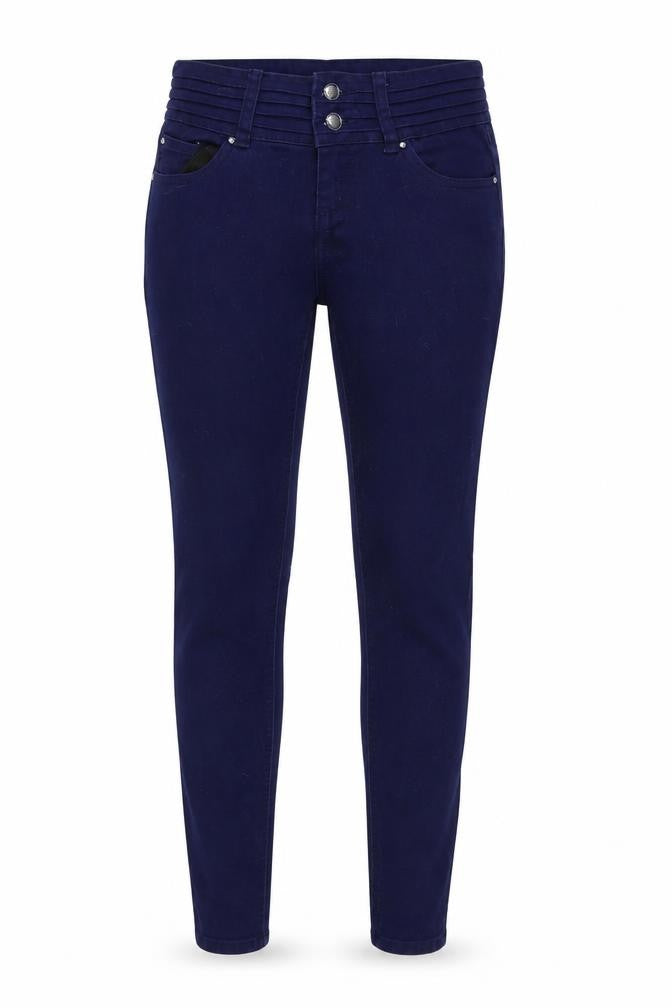 Miss Anna Womens Blue  Denim Skinny Jeans Size 8 L30 in