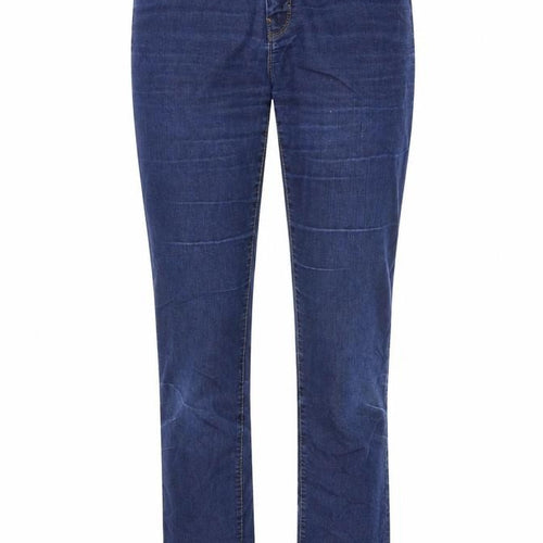 Denim & Co. Womens Blue  Denim Straight Jeans Size 8 L34 in
