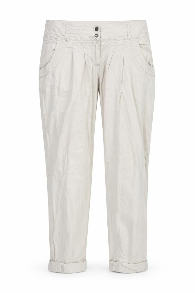 Dorothy Perkins Womens Grey   Cargo Trousers Size 8 L24 in