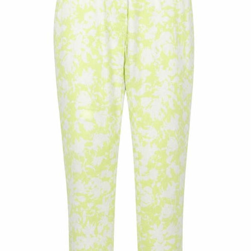 Top Secret Womens Green Geometric  Trousers  Size 8 L26 in